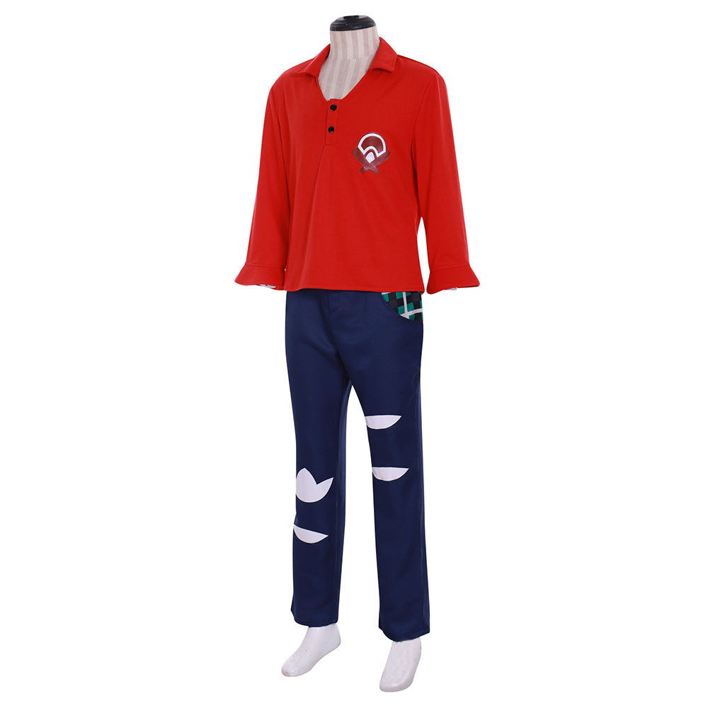 Pokemon Sword and PM Shield Male Trainer Cosplay Costume Costume - Tophatter Daily Deals