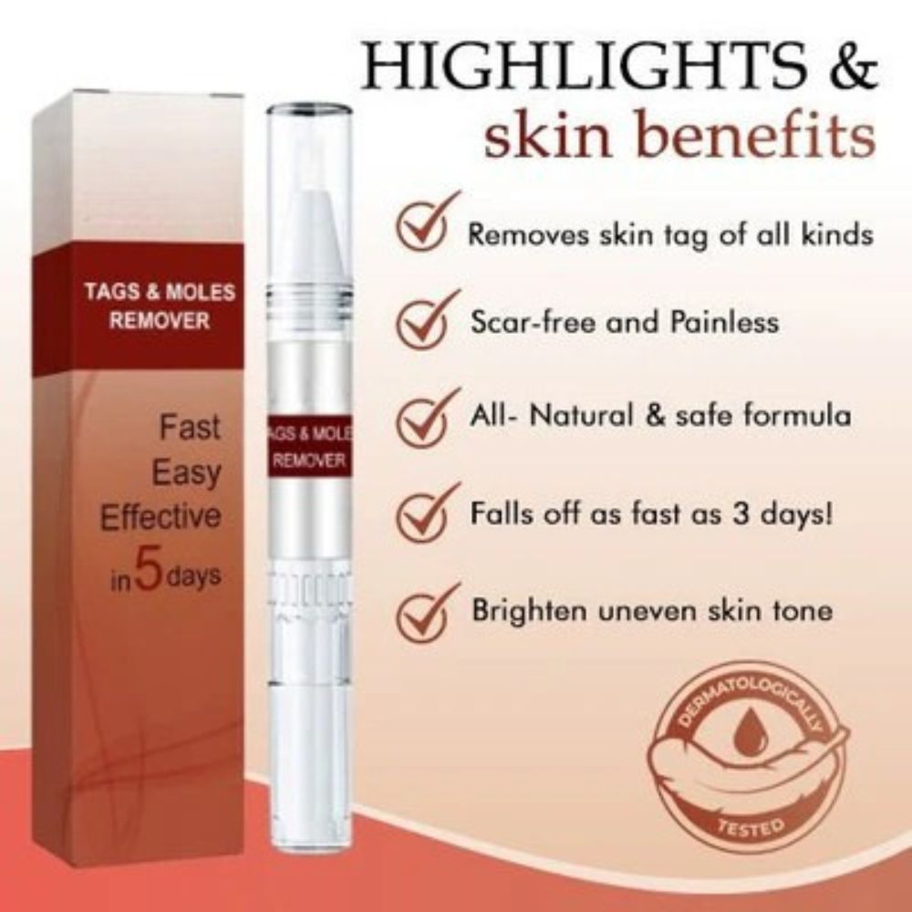 Skin Tag Mole Remover Pen With Tea Tree Oil Fast Home - Tophatter Daily Deals