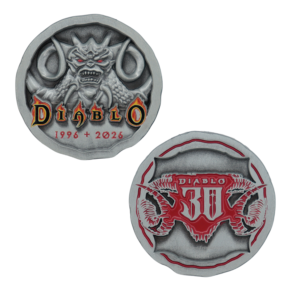 Diablo - Limited Edition 30th Anniversary Presentation Coin Replica Coin - Tophatter Daily Deals
