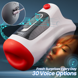 Acmejoy - Leten 10 Vibrations Deep Throat Air Control Vacuum Sucking Blowjob Masturbator Male Stroker Masturbation Cup - Tophatter Daily Deals
