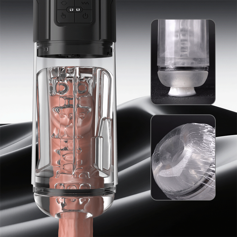 Iron Man - 9 Vibration & Sucking Automatic Blowjob Male Stroker Masturbation Cup - Tophatter Daily Deals