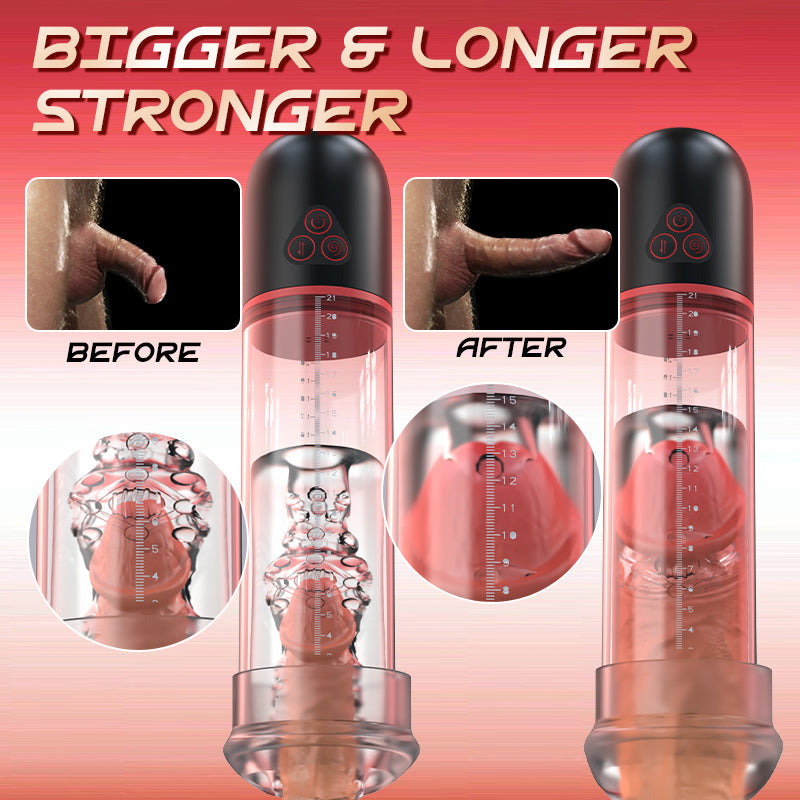 Oral Love - S-Hande Upgraded 2 IN 1 Sucking Vibrating Penis Pump Penis Pumps - Tophatter Daily Deals