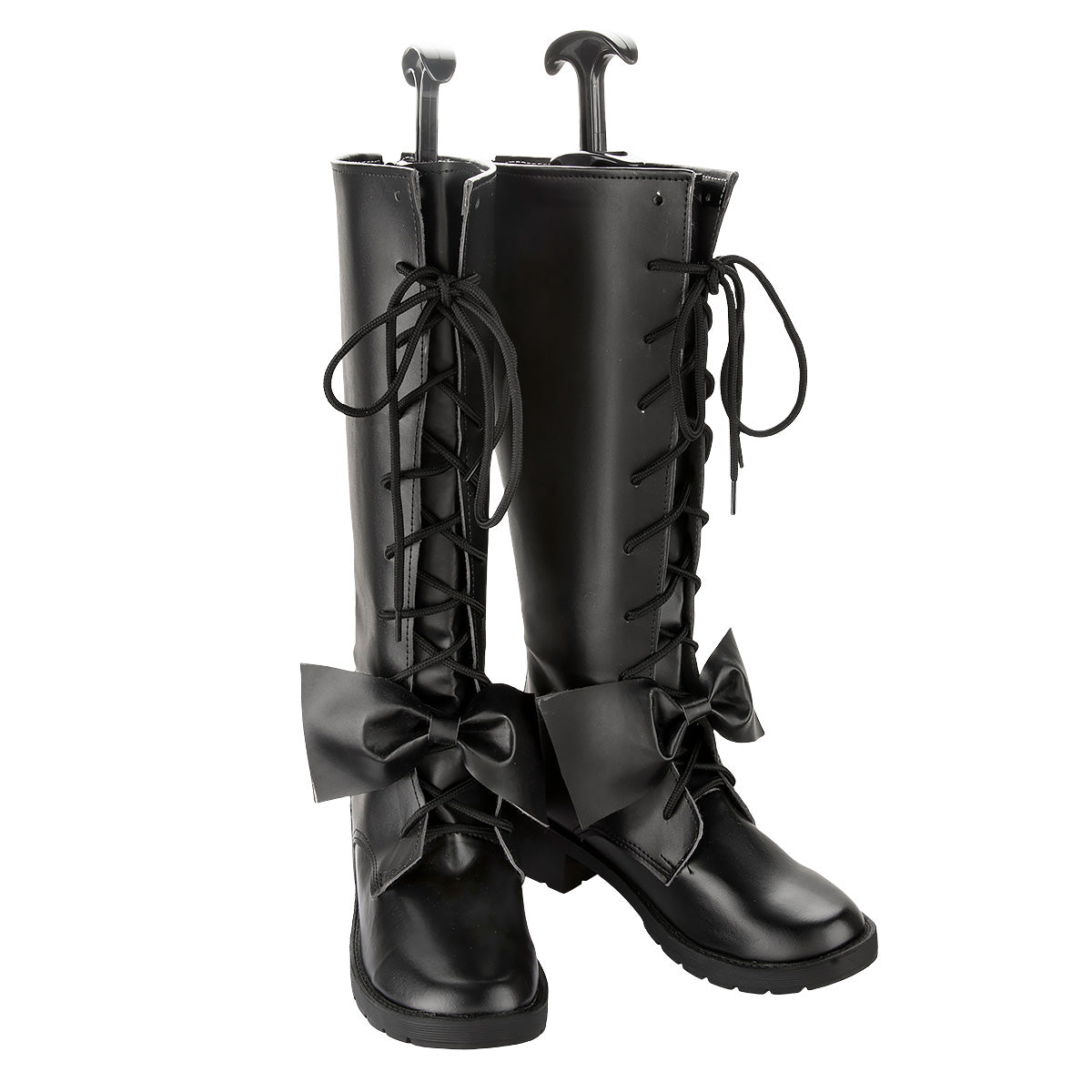 Date A Live Tokisaki Kurumi Nightmare Black Shoes Cosplay Boots Shoes/Boots - Tophatter Daily Deals