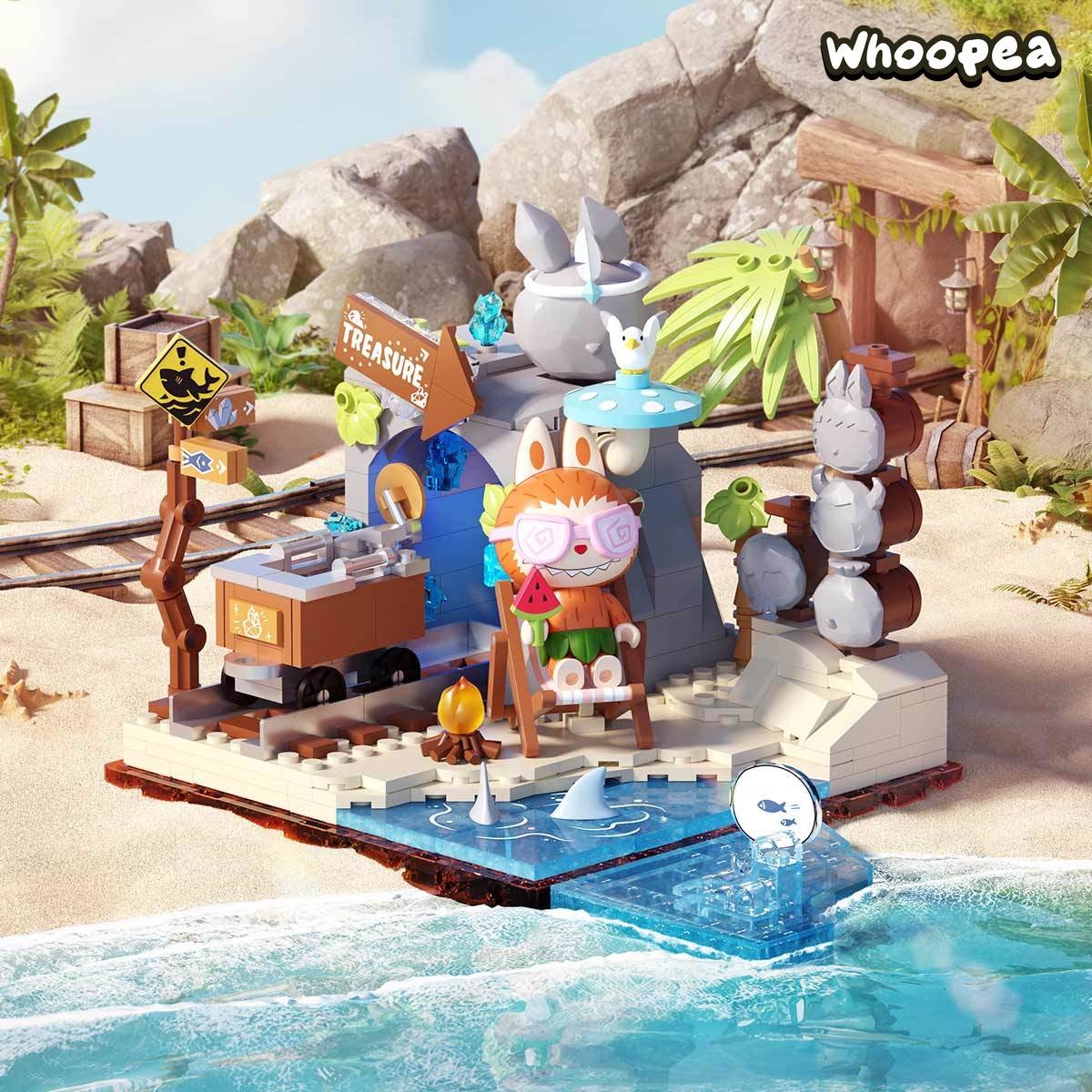 THE MONSTERS Forest Secret Base Series Blocks Part 2 - Tophatter Daily Deals