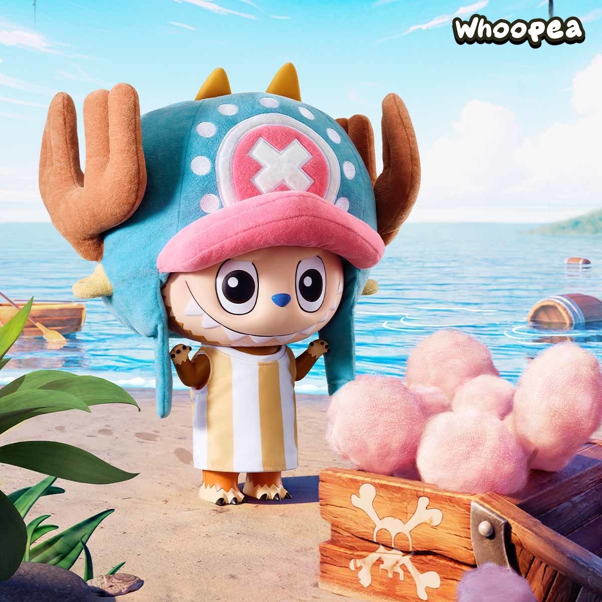 MEGA LABUBU 400% & 1000% TONY TONY CHOPPER - Tophatter Daily Deals