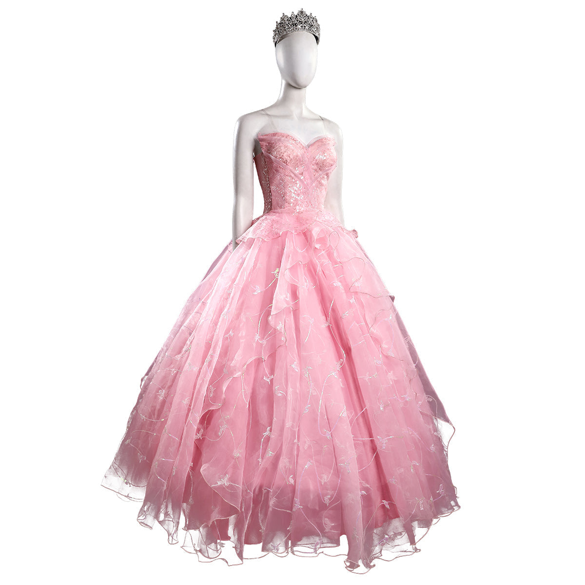 Wicked (2024) Glinda Cosplay Costume Costume - Tophatter Daily Deals