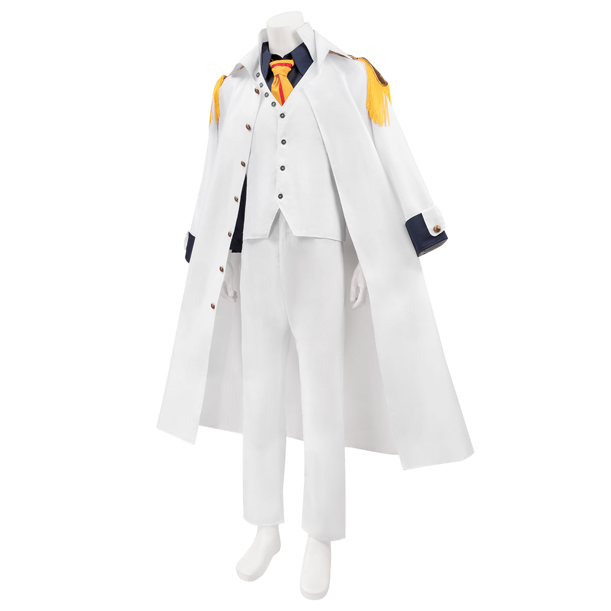 One piece Aokiji Kuzan Navy Admiral Uniform Cosplay Costume Costume - Tophatter Daily Deals