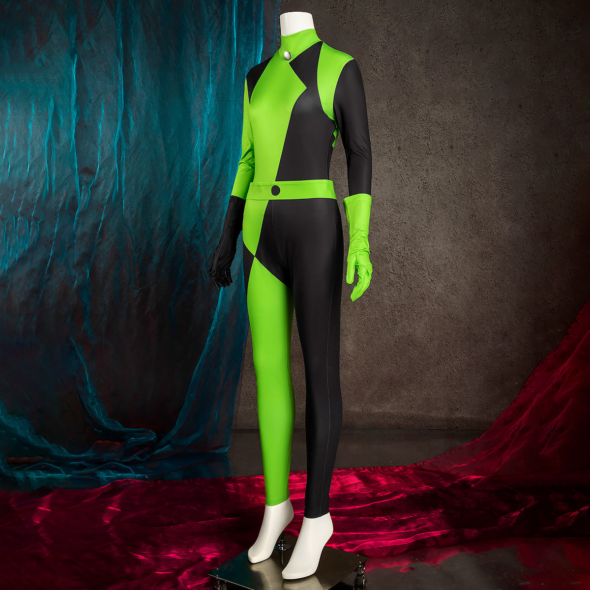 Kim Possible Shego Cosplay Costume - B Edition Costume - Tophatter Daily Deals