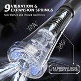 Acmejoy - Upgraded Stroker & Pump & Glans Trainer 3 IN 1 Vibration, Suction & App Control Penis Pump Penis Pumps - Tophatter Daily Deals