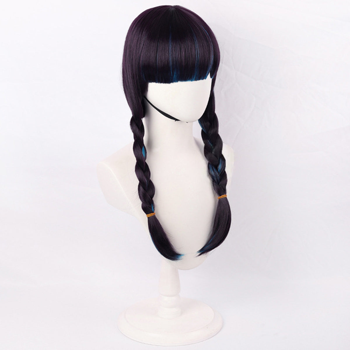 MAV Rivals Psylocke Blood Kariudo Black Cosplay Wig Wig - Tophatter Daily Deals