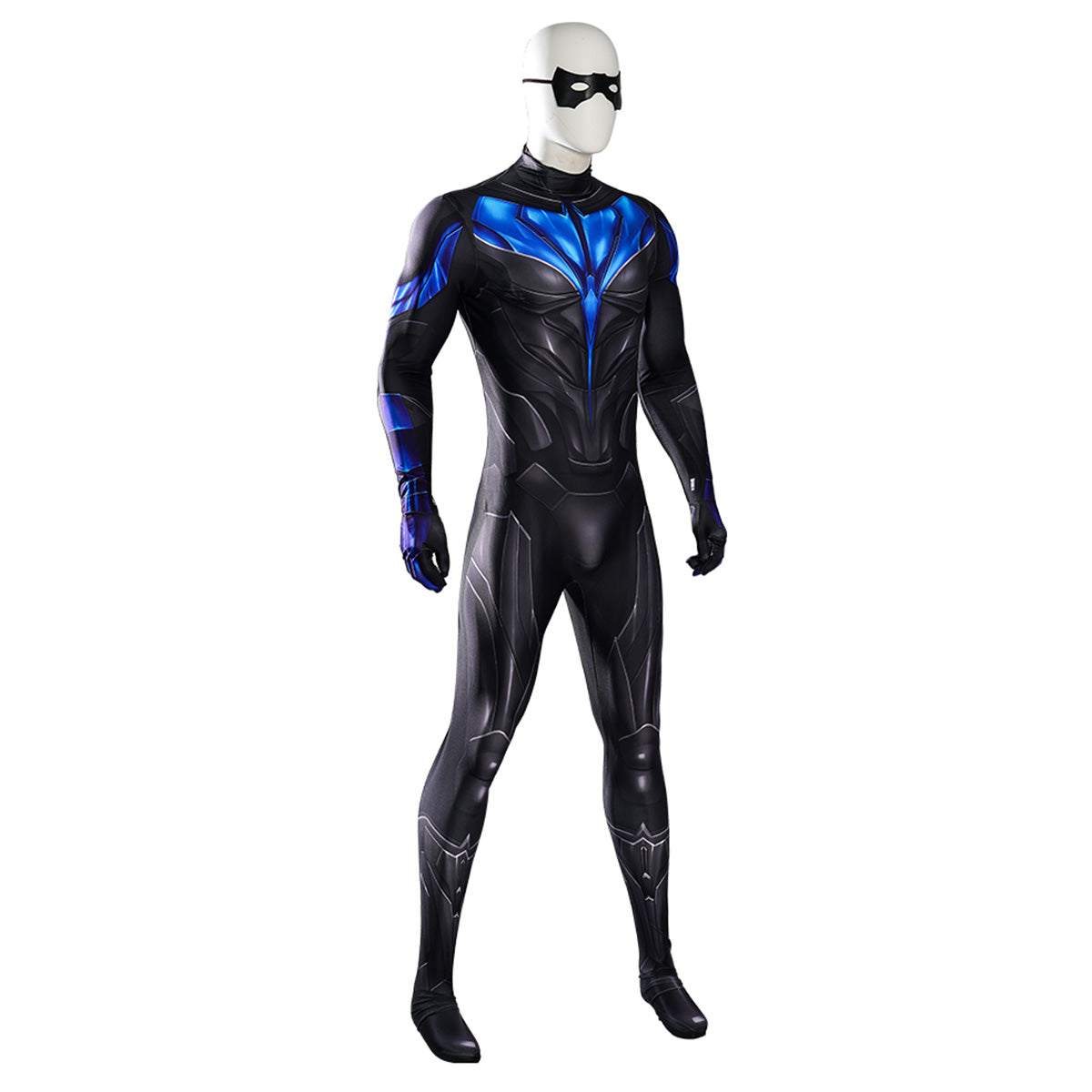 Halloween TT Nightwing Jumpsuit Cosplay Costume Costume - Tophatter Daily Deals