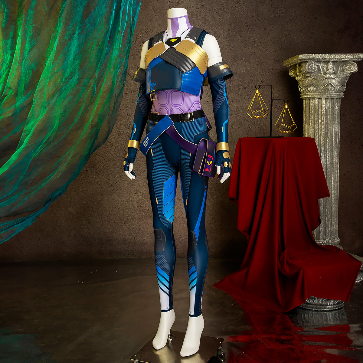 Valorant Neon Premium Edition Cosplay Costume Costume - Tophatter Daily Deals