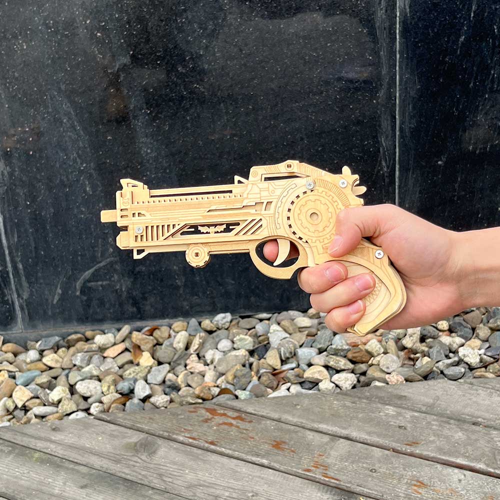 Hunting Gun 3D Rubber Band Gun Model Kit - Tophatter Daily Deals