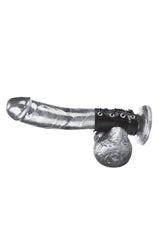 Electric Eel - Blue Line - 3 inch Cock Sheath - Black Sex Toy - Tophatter Daily Deals