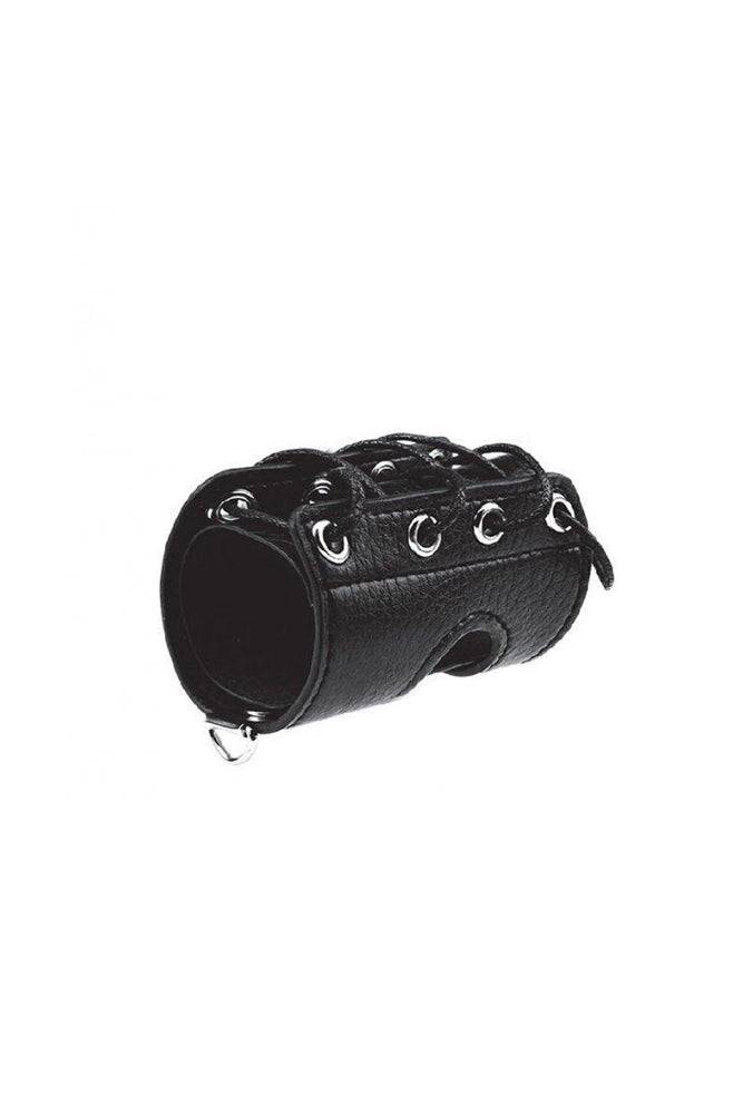 Electric Eel - Blue Line - 3 inch Cock Sheath - Black Sex Toy - Tophatter Daily Deals