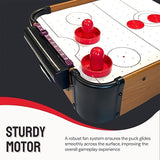 Mini Wooden Air Hockey Table Game Outdoor > Camping - Tophatter Daily Deals