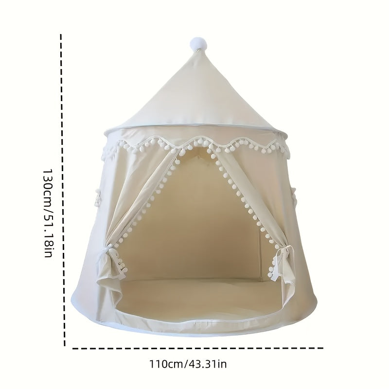 2-Person Canvas Yurt Tent with Glass Fiber Frame Camping & Hiking - Tophatter Daily Deals