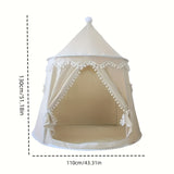 2-Person Canvas Yurt Tent with Glass Fiber Frame Camping & Hiking - Tophatter Daily Deals
