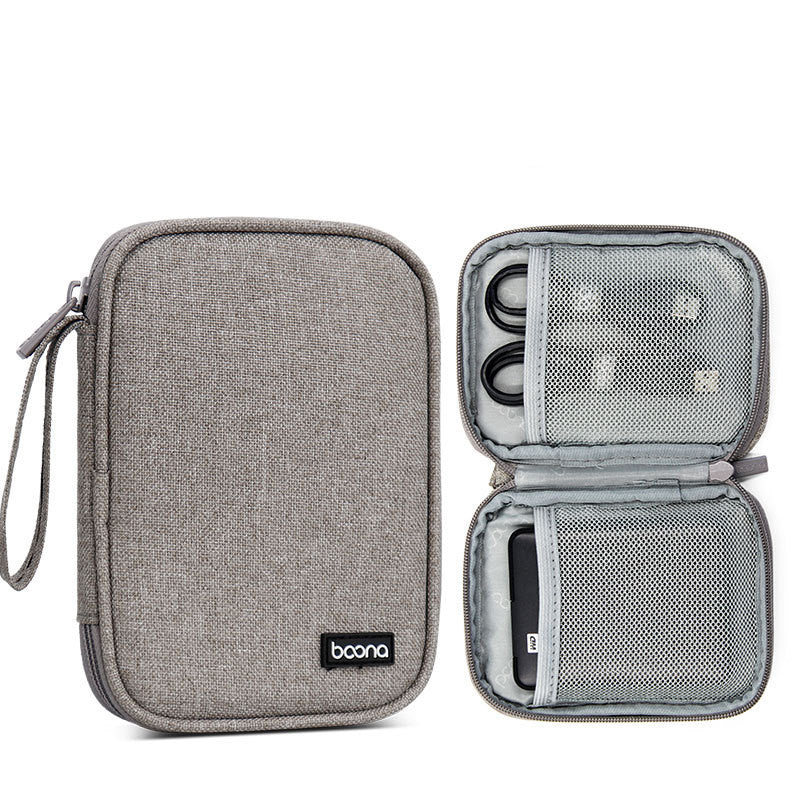2.5-inch Mobile Hard Disk Protective Cover For Portable Storage Grey Single layer 0 - Tophatter Daily Deals