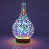 3D Glass Colorful Vase Humidifier Household 0 - Tophatter Daily Deals