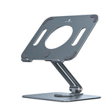 360 Degree Rotating Desktop Office Laptop Stand L04 mini Grey 0 - Tophatter Daily Deals