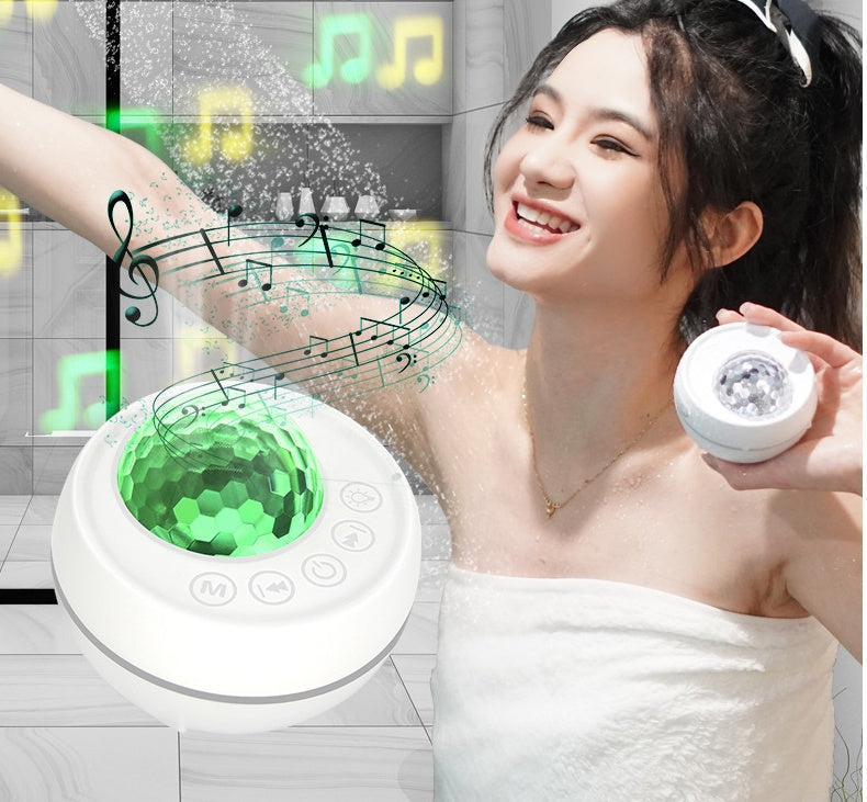 Bathroom Magic Sound Light Swimming Pool Outdoor Small Magic Ball Atmosphere Light Bluetooth Waterproof Speaker Music Voice Control Stage Small Audio 0 - Tophatter Daily Deals