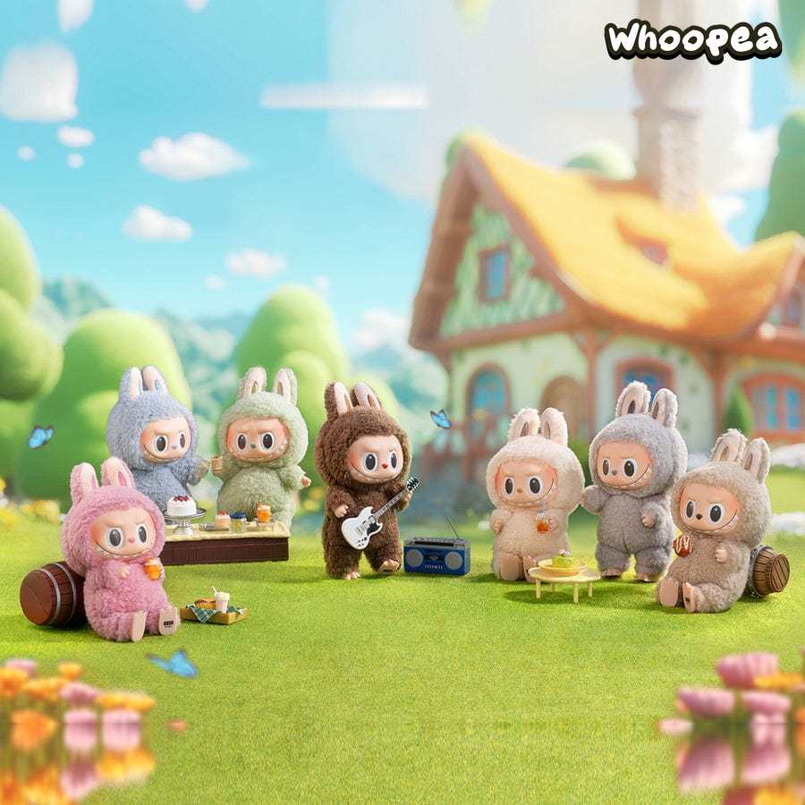 Labubu The Monsters Exciting Macaron Series Plush Pendant Blind Box - Tophatter Daily Deals