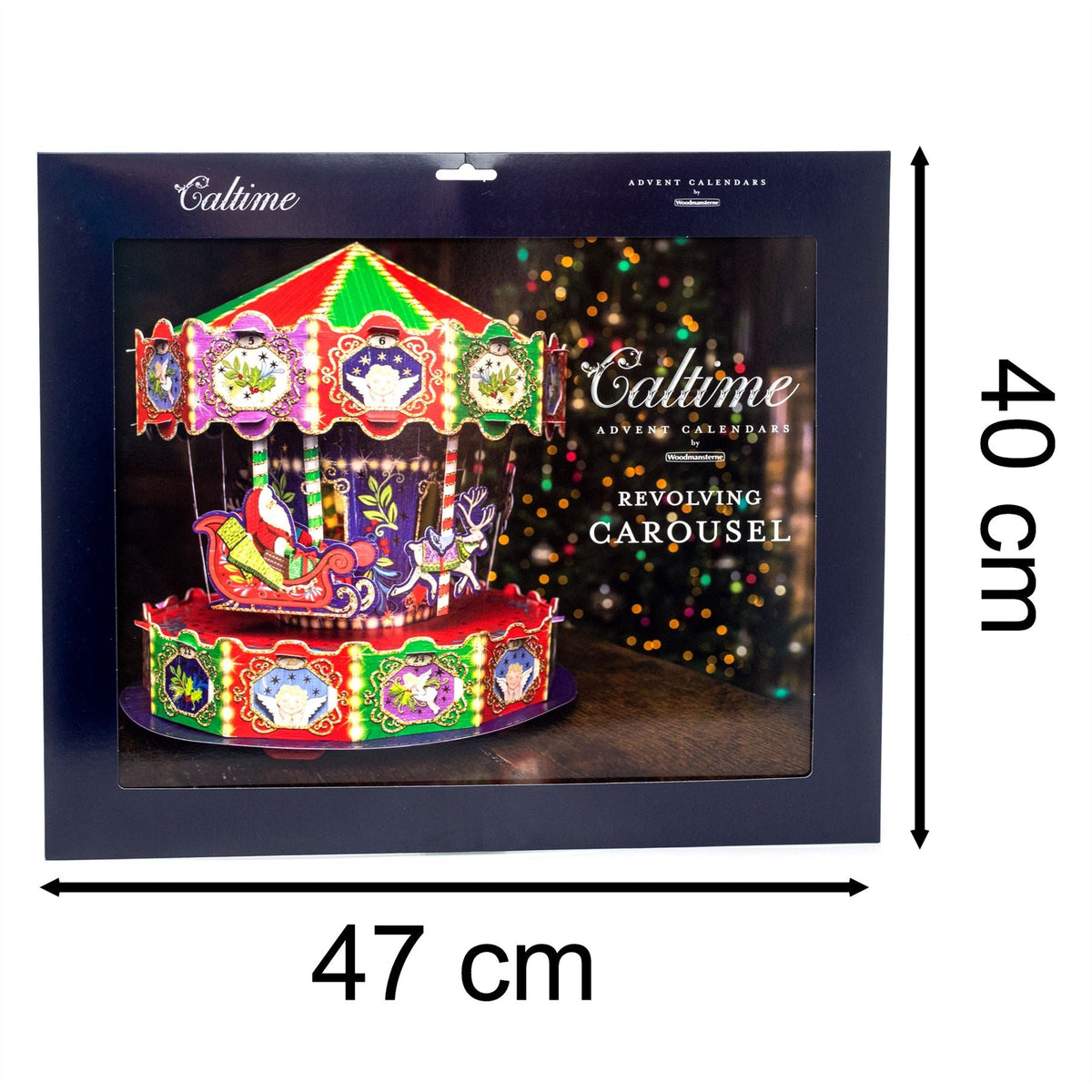 3D Revolving Carousel Christmas Advent Calendar | Build Your Own Advent Calendar Advent Calendar - Tophatter Daily Deals