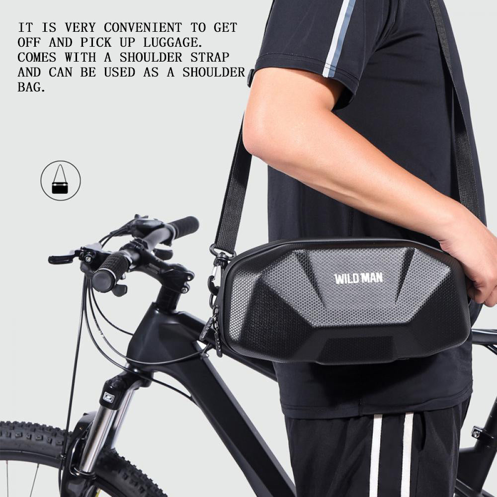 Bicycle Handle EVA Hard Shell Electric Scooter Bag 0 - Tophatter Daily Deals