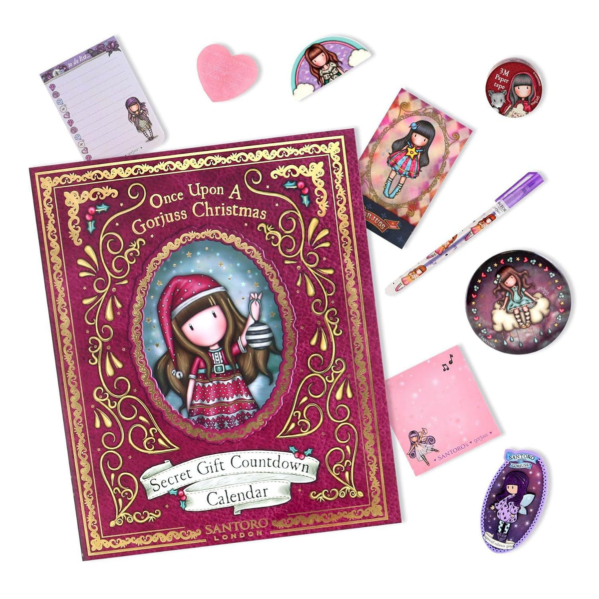 Gorjuss Christmas Advent Calendar | Enchanting Kids Countdown to Christmas Advent Calendar - Tophatter Daily Deals