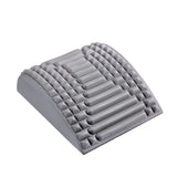 Back Stretcher Pillow Neck Lumbar Support Massager For Neck Waist Back Sciatica Herniated Disc Pain Relief Massage Relaxation Grey 0 - Tophatter Daily Deals
