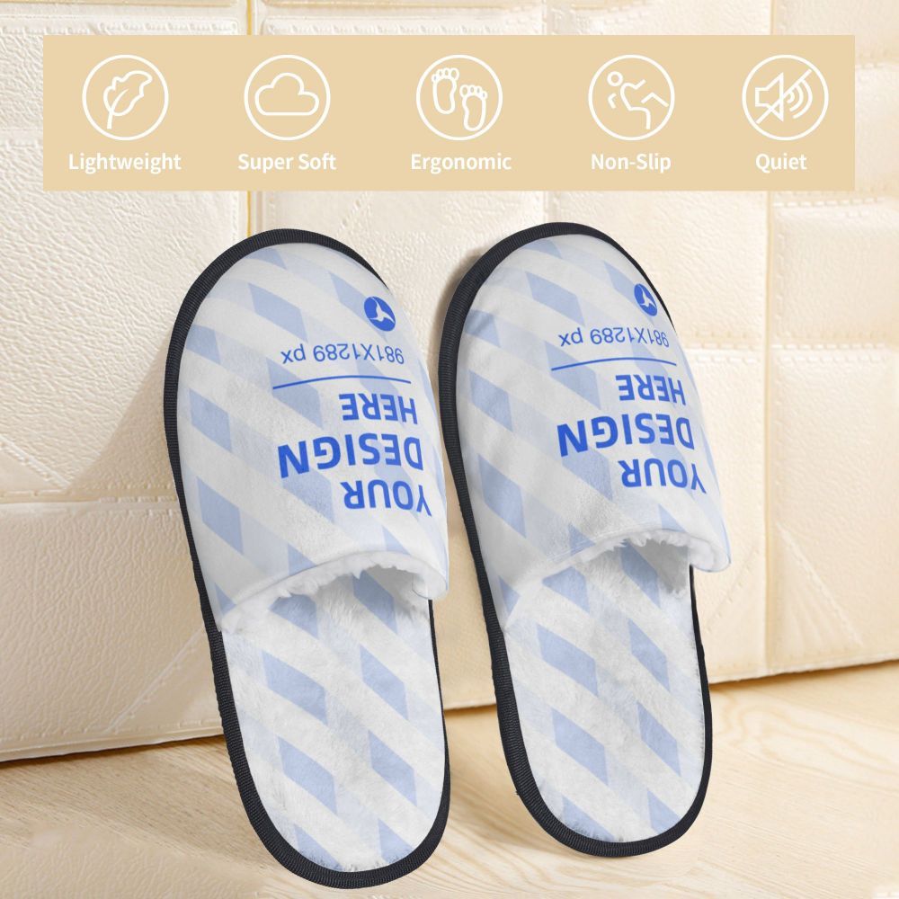 Autumn Winter Home Indoor Cotton Slippers 7 - Tophatter Daily Deals