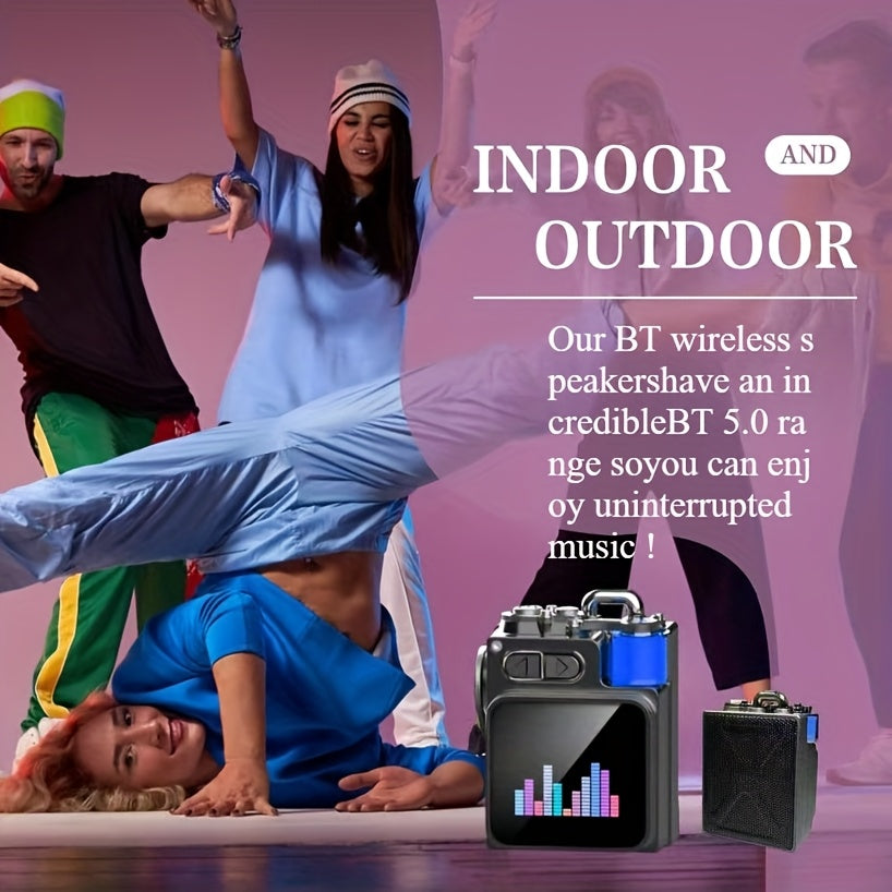 Wireless Mini BT Speaker with Touch Screen Audio & Video > Speakers > Bluetooth Speakers - Tophatter Daily Deals