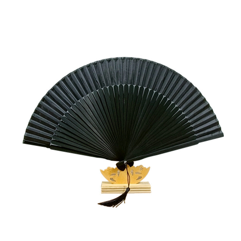 40 Square Women's Folding Fan Chinese Style Hanfu Accessories 0 - Tophatter Daily Deals