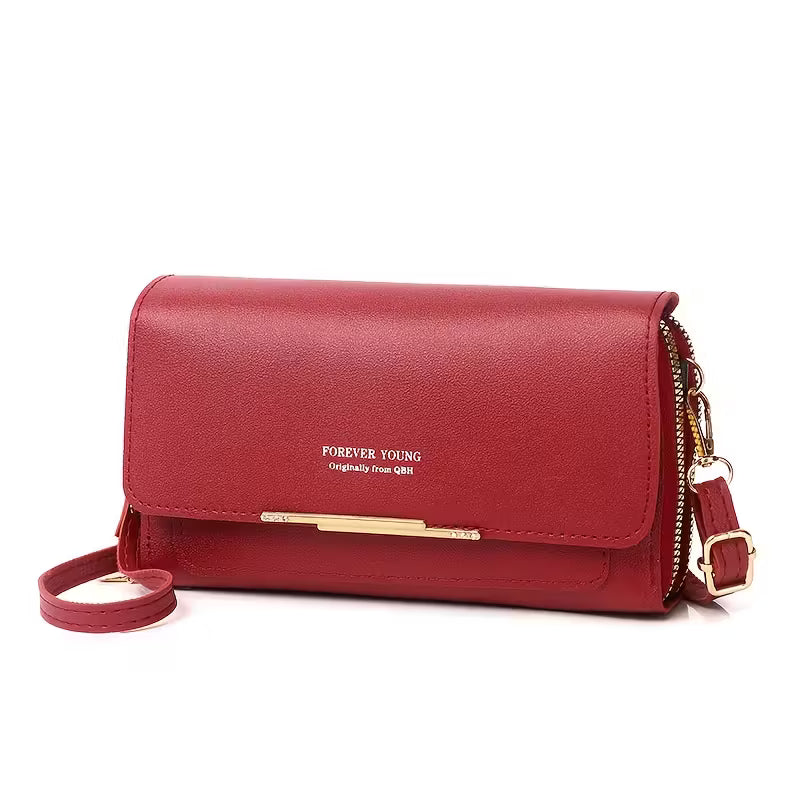 Vegan Messenger Bag – Lightweight Large Shoulder Bag with Detachable Organizer Red Handbags & Wallets - Tophatter Daily Deals