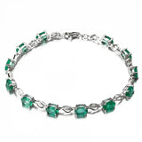 Azza™ Emerald Bracelet Bracelets - Tophatter Daily Deals