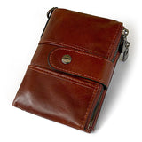 Anti-theft brush wallet Wine red 0 - Tophatter Daily Deals