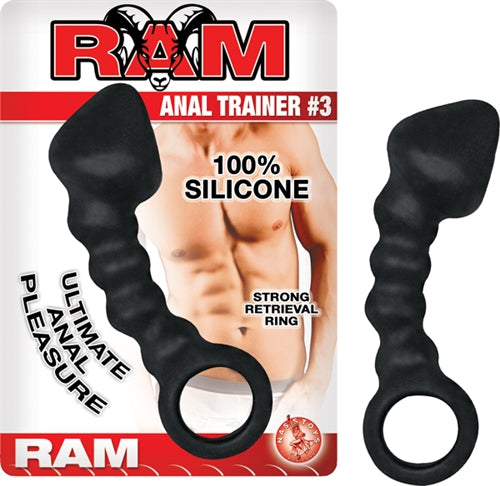 Nasswalk Toys Ram Anal Trainer (Black) – Waterproof Silicone Anal Beads 5.5 Inch > Anal Range > Anal Beads - Tophatter Daily Deals