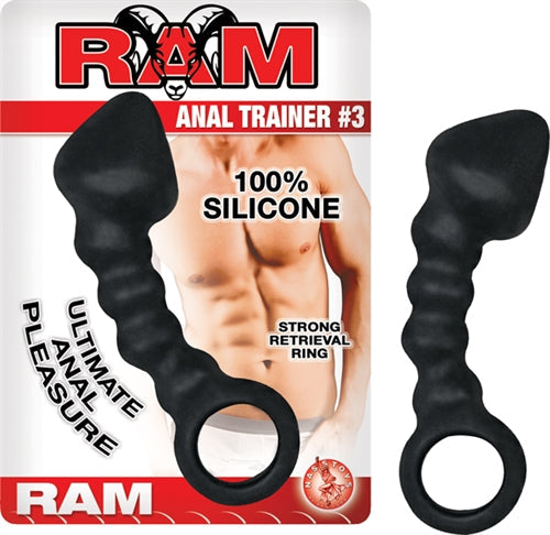Nasswalk Toys Ram Anal Trainer (Black) – Waterproof Silicone Anal Beads 5.5 Inch > Anal Range > Anal Beads - Tophatter Daily Deals