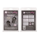 Nipple Play Silicone Nipple Suckers (Black) – Advanced Silicone Nipple Stimulator Set > Sex Toys > Nipple Suckers - Tophatter Daily Deals