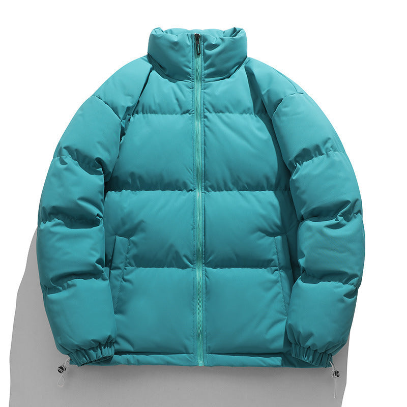 Warm Relaxed Men Down Coat - Boxy Puffer, Polyester, Urban 3D Changing Face Moving Picture Frame - Tophatter Daily Deals