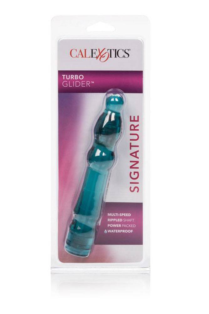 Cal Exotics - Turbo Glider Classic Vibrator - Blueberry Bliss Sex Toy - Tophatter Daily Deals