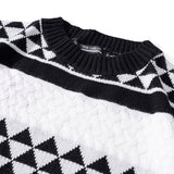 Warm Men’s Jacquard Sweater - Relaxed Fit Knit, Casual 3D Changing Face Moving Picture Frame - Tophatter Daily Deals