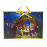 Nativity Christmas Advent Calendar | Religious Calendar with Manger Scene - A3 Advent Calendar - Tophatter Daily Deals