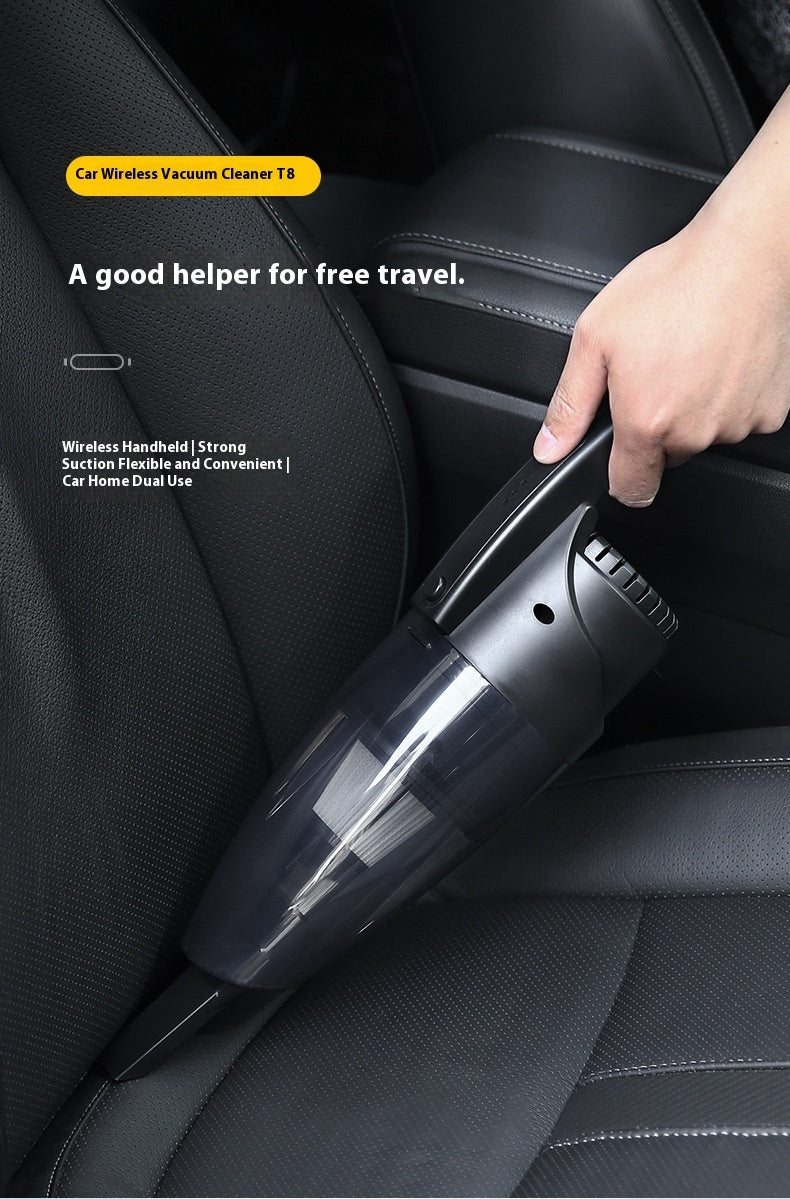 120W Wireless Car Cleaner Rechargeable 0 - Tophatter Daily Deals