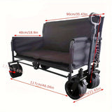 Camping Cart Multi-Functional Sofa Fishing Trolley Outdoor Recreation > Camping > Camp Furniture - Tophatter Daily Deals