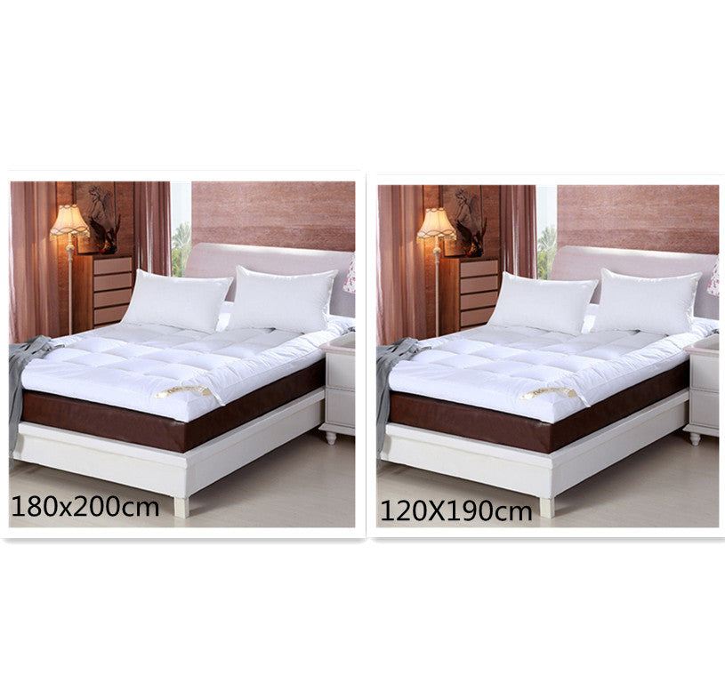 10cm Household Mattress Dormitory Soft Winter Warm Thick White Set4 1pcs 0 - Tophatter Daily Deals