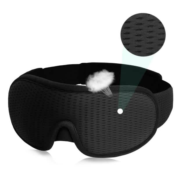 3D Block Out Light Soft Padded Sleeping Mask Health & Wellness - Tophatter Daily Deals