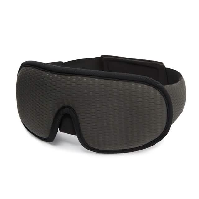 3D Block Out Light Soft Padded Sleeping Mask Gray Health & Wellness - Tophatter Daily Deals