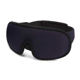 3D Block Out Light Soft Padded Sleeping Mask Navy Health & Wellness - Tophatter Daily Deals